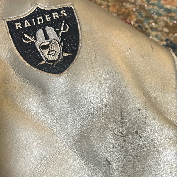 Raiders vintage NFL jacket size XL - Picture 3 of 10